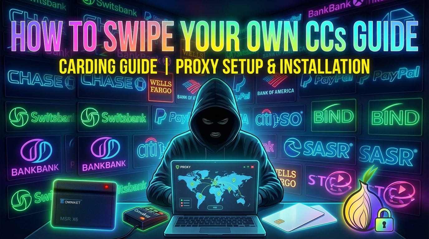 How To Swipe CCs (CARDING) Guide