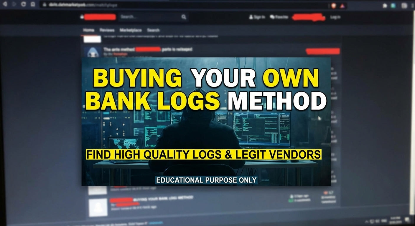 How To Buy You Own Bank Logins 2026 + Website
