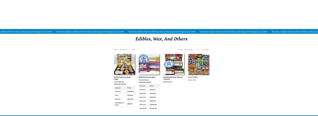 Legit Weed Vendor (Ships Anywhere)